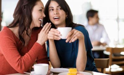 Get to know someone outside of work, but in a structured place, to ease the discomfort